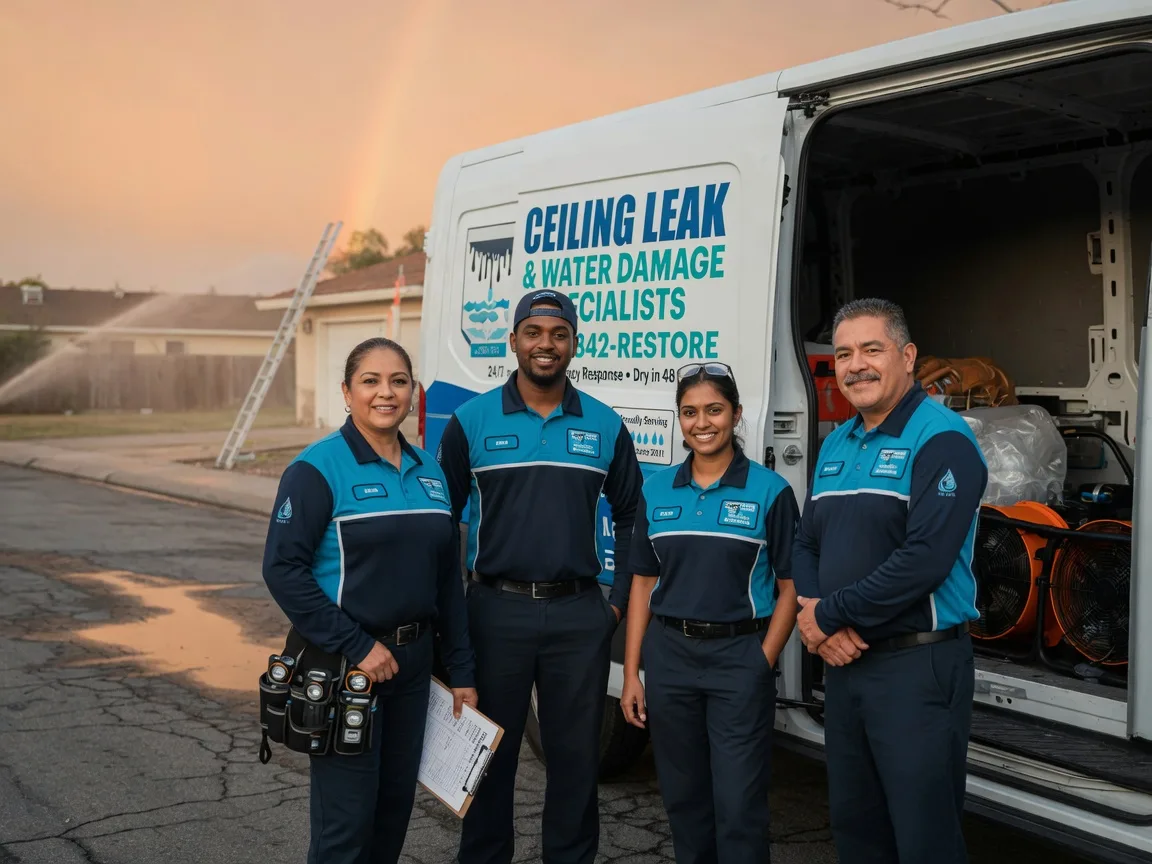 Ceiling Leak Cleanup company in Tonganoxie, KS