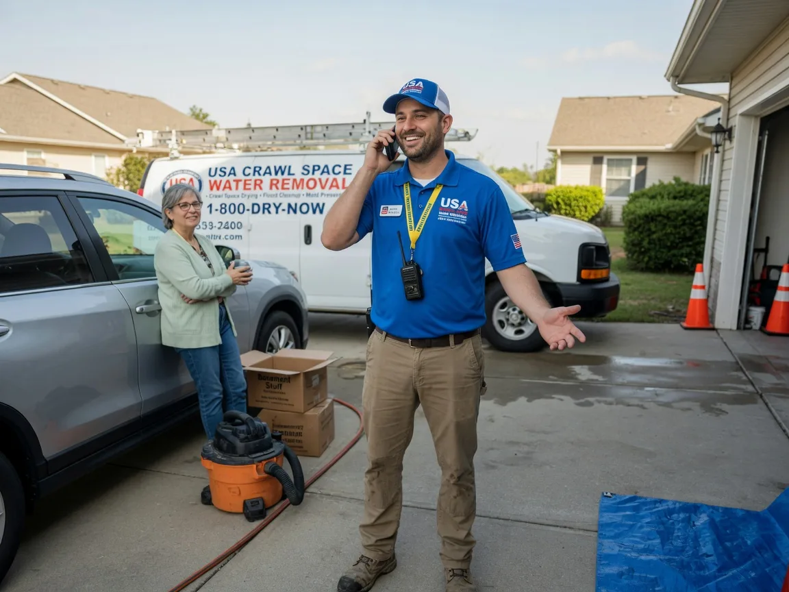 Crawl Space Water Removal Tonganoxie, KS FAQs